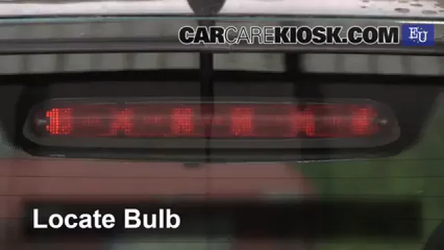 1998 SEAT Toledo TDI SE 1.9L 4 Cyl. Turbo Diesel Luces Luz de freno central (reemplazar foco)